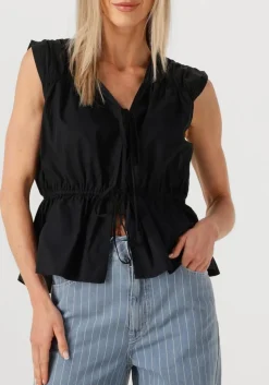 SECOND FEMALE e top felixa top zwart Clearance