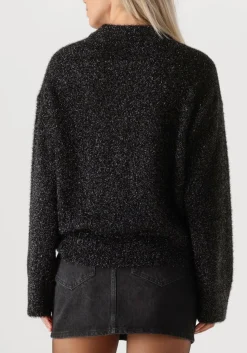 SECOND FEMALE e trui lamilla knit o-neck zwart Hot