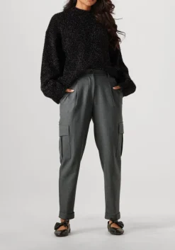 SECOND FEMALE e trui lamilla knit o-neck zwart Hot