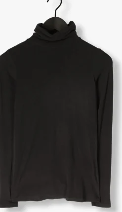 SECOND FEMALE e vest matima t-neck tee zwart Outlet