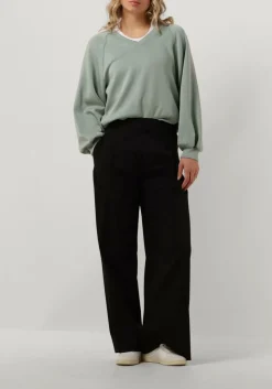 SEMICOUTURE e wijde broek s4sk24 trousers zwart Best