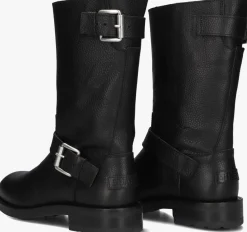 SHABBIES e biker boots alyd mia zwart Online