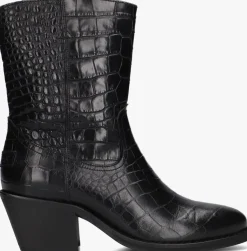 SHABBIES e enkellaarsjes juul ankle boot zwart Sale