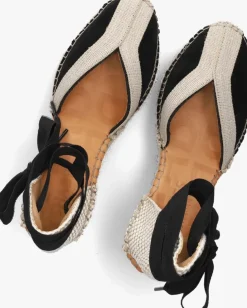 SHABBIES e espadrilles kaila ki seven zwart Discount