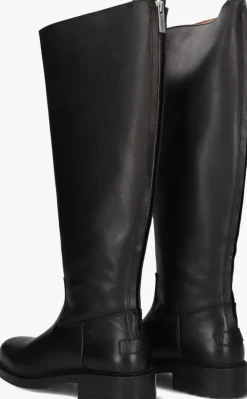 SHABBIES e hoge laarzen dean tala zwart Clearance