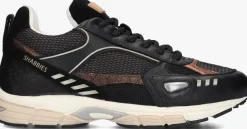 SHABBIES e lage sneakers abbey masha zwart Online