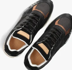 SHABBIES e lage sneakers abbey masha zwart Online