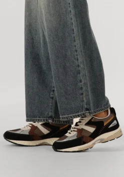 SHABBIES e lage sneakers abbey run zwart Sale