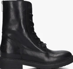 SHABBIES e veterboots duck lacey zwart Discount