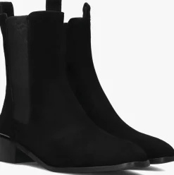 STEFANO LAURAN e chelsea boots botin plano zwart Discount