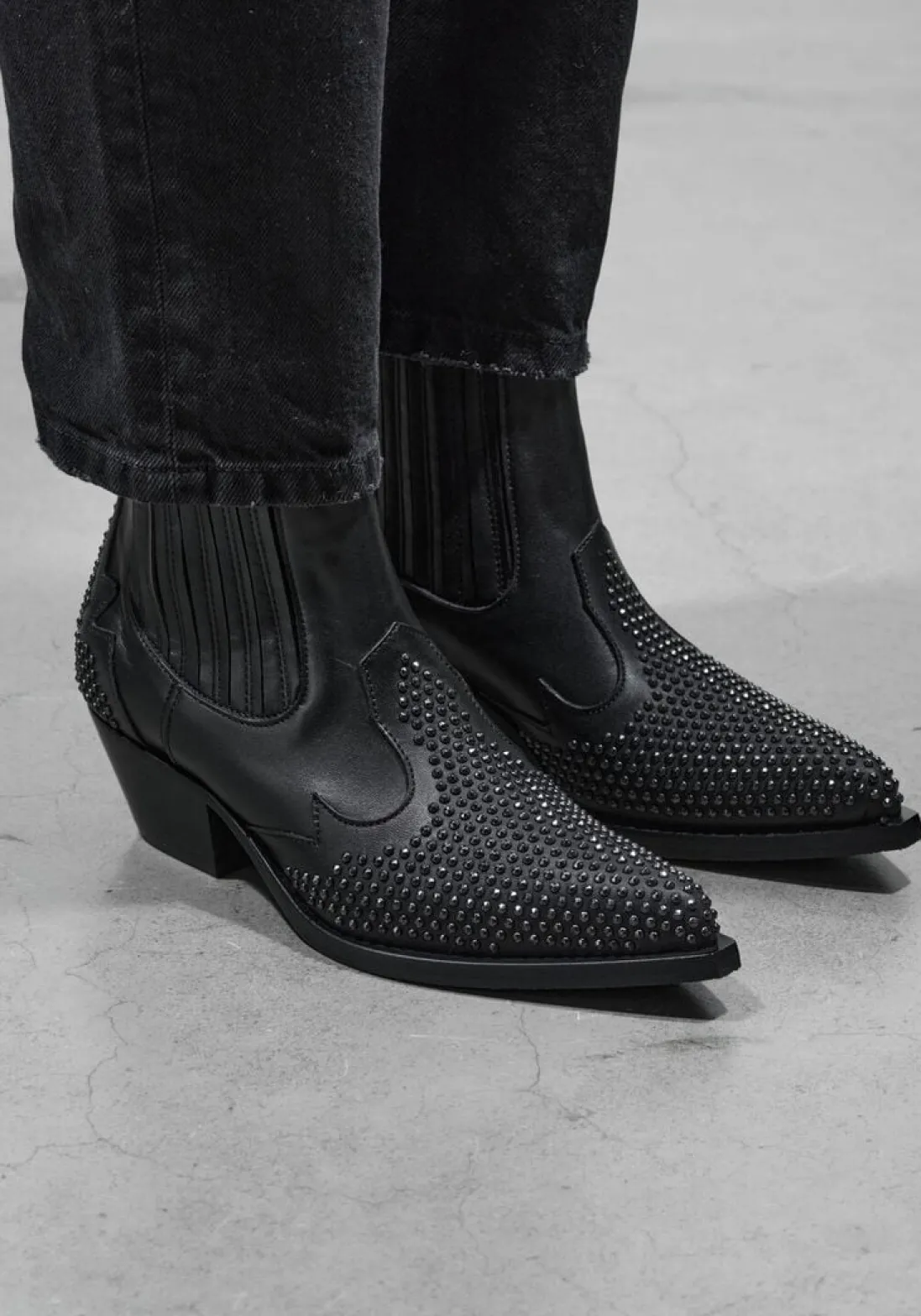 STEFANO LAURAN e enkellaarsjes 9706r zwart Online