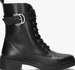 STEFANO LAURAN e enkellaarsjes l1334 zwart