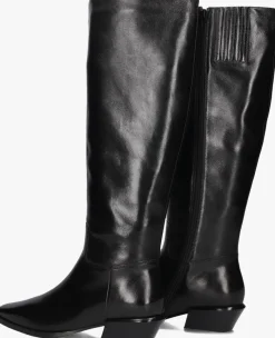 STEFANO LAURAN e hoge laarzen st2071 zwart New