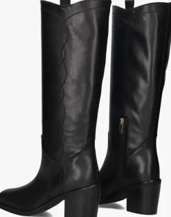 STEFANO LAURAN e hoge laarzen b5631 zwart Clearance