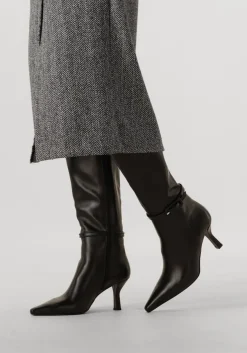 STEFANO LAURAN e hoge laarzen penny3 zwart Clearance