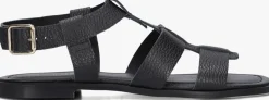 STEFANO LAURAN e platte sandalen 24200 zwart Discount