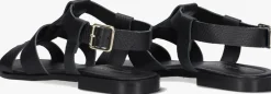 STEFANO LAURAN e platte sandalen 24200 zwart Discount