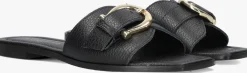 STEFANO LAURAN e slippers 23100 zwart Discount