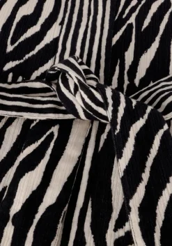 STELLA FOREST e midi jurk e24ro053 zwart