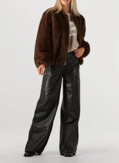 STUDIO AR e wijde broek tess zwart New