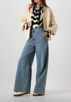 SUMMUM e blouses blouse bow stripe printed zwart