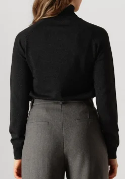 SUMMUM e coltrui turtle neck sweater soft zwart Clearance