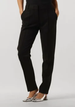 SUMMUM e flared broek trousers punto milano zwart Sale