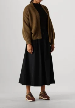 SUMMUM e midirok skirt taft zwart Discount