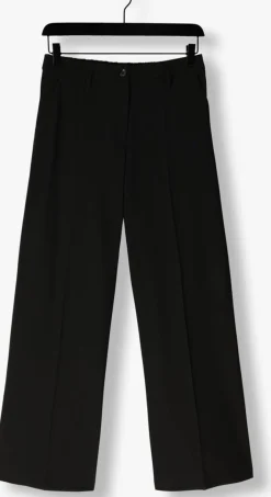 SUMMUM e pantalon trousers viscose blend stretch zwart Outlet