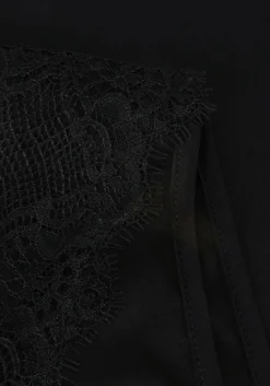 SUMMUM e top top silky satin (2s2792) zwart Outlet