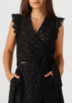 SUNCOO e top lila zwart New