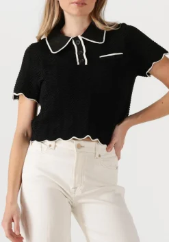 SUNCOO e t-shirt pikil zwart New