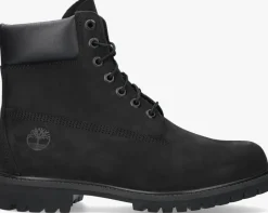 TIMBERLAND e veterboots 6inch premium boot m zwart Outlet