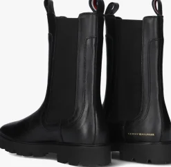 TOMMY HILFIGER e chelsea boots th lthr mid chelsea zwart Online