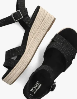 TOMS e sandalen audrey zwart Outlet