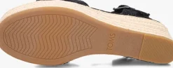 TOMS e sandalen audrey zwart Sale
