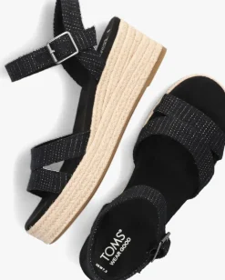 TOMS e sandalen audrey zwart Sale