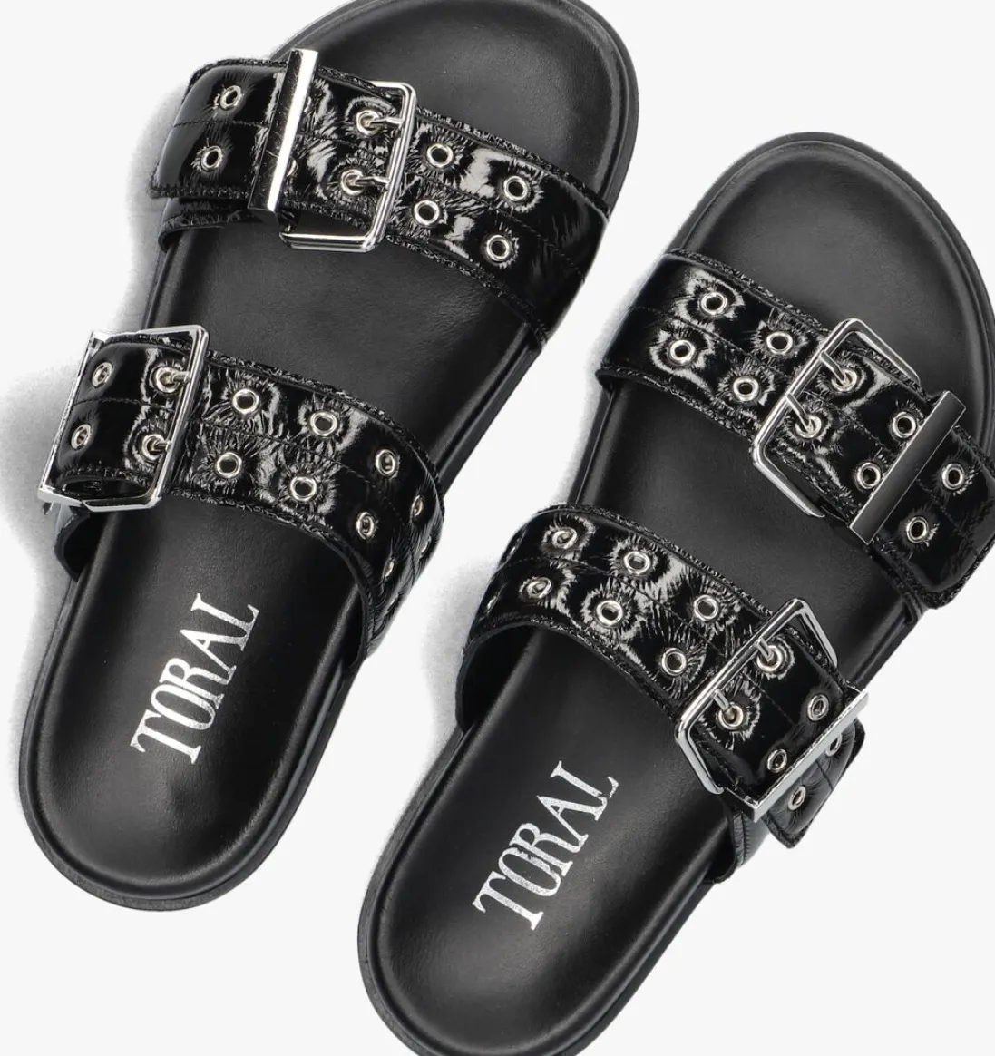 TORAL e slippers ares zwart Discount