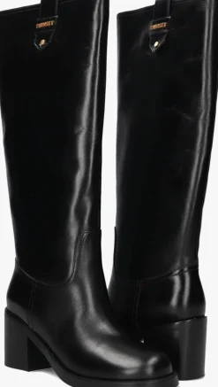 TWINSET MILANO e hoge laarzen 252tcp080 zwart Discount