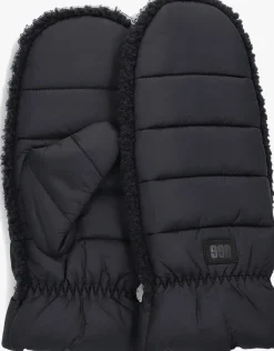 UGG e handschoenen aw fluff mitten zwart Clearance