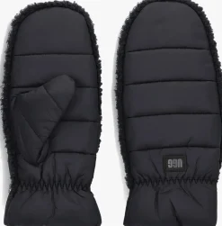 UGG e handschoenen aw fluff mitten zwart Clearance