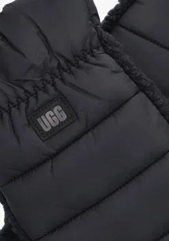 UGG e handschoenen aw fluff mitten zwart Clearance