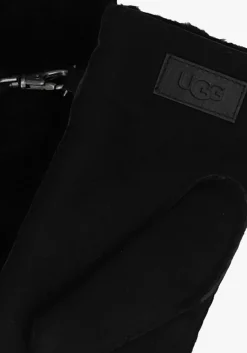 UGG e handschoenen exposed sheepskin mitten zwart