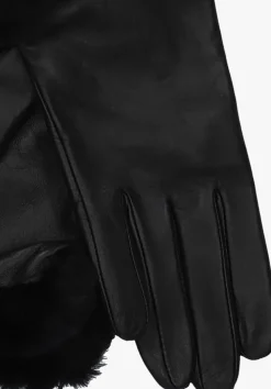 UGG e handschoenen leather sheepskin vent glove zwart Outlet