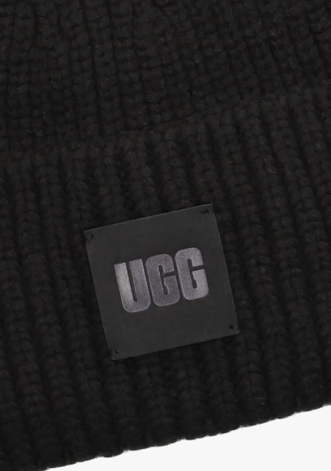 UGG e muts chunky rib beanie zwart Hot