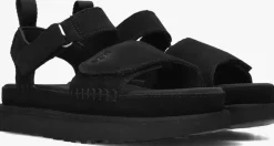 UGG e platte sandalen w goldenstar zwart Outlet