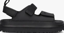 UGG e platte sandalen w goldenglow zwart