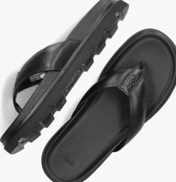 UGG e slippers capitola flip zwart