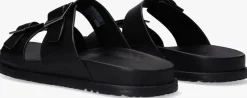 UGG e slippers m wainscott buckle slide zwart Sale