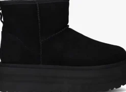 UGG e vachtlaarzen w classic mini platform zwart Best